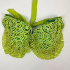 Aerie Bright Green Lace Swim Coverup